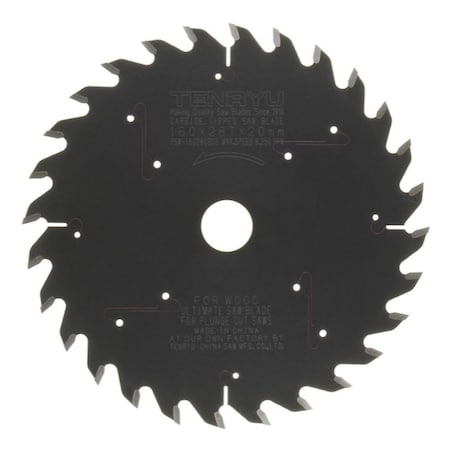 Tenryu 160mm Plunge-Cut Saw Blade for FESTOOL TS55 PSW-16028CBD2